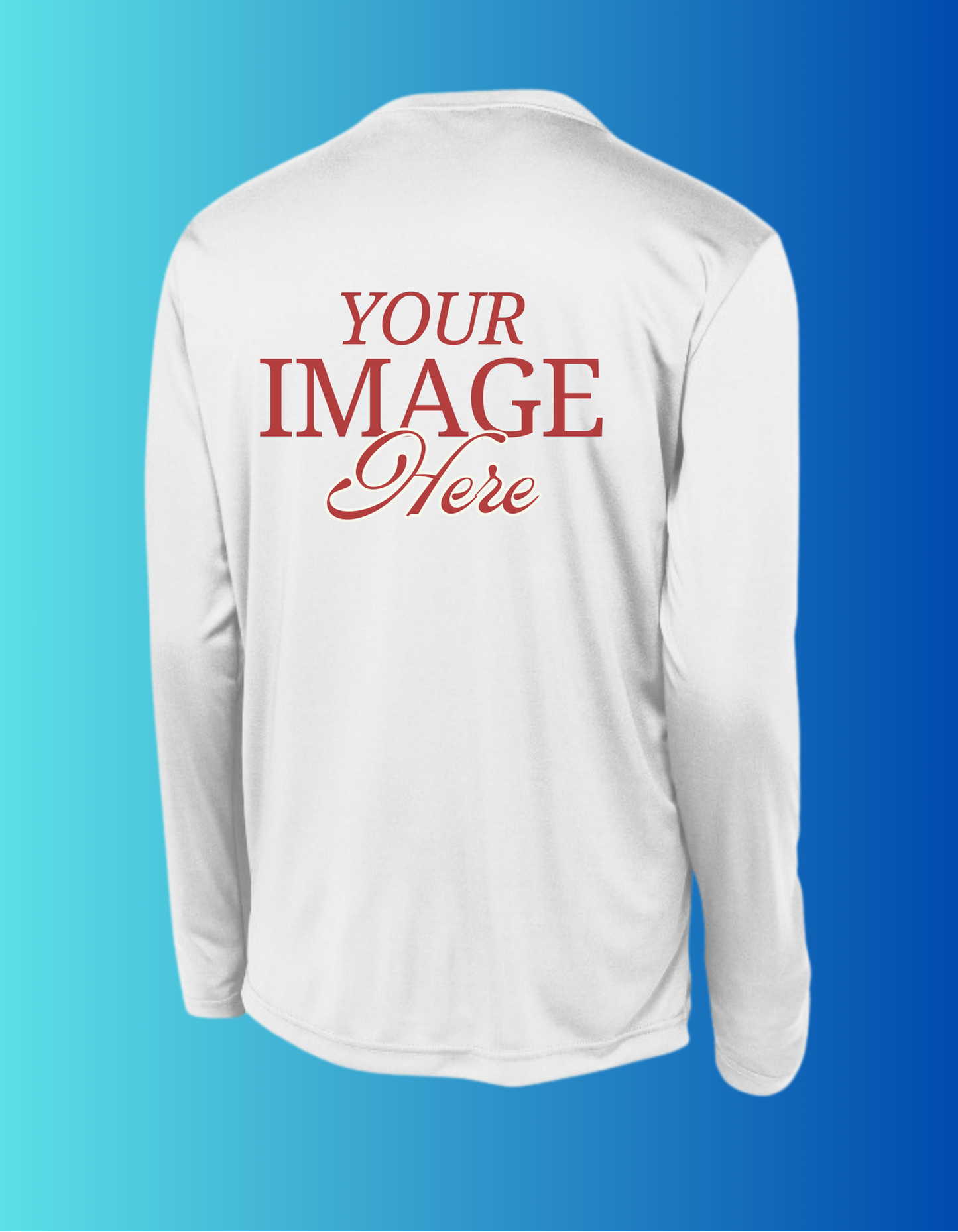 Print-On-Demand Dri Fit T-Shirts (100% Polyester) Long Sleeve