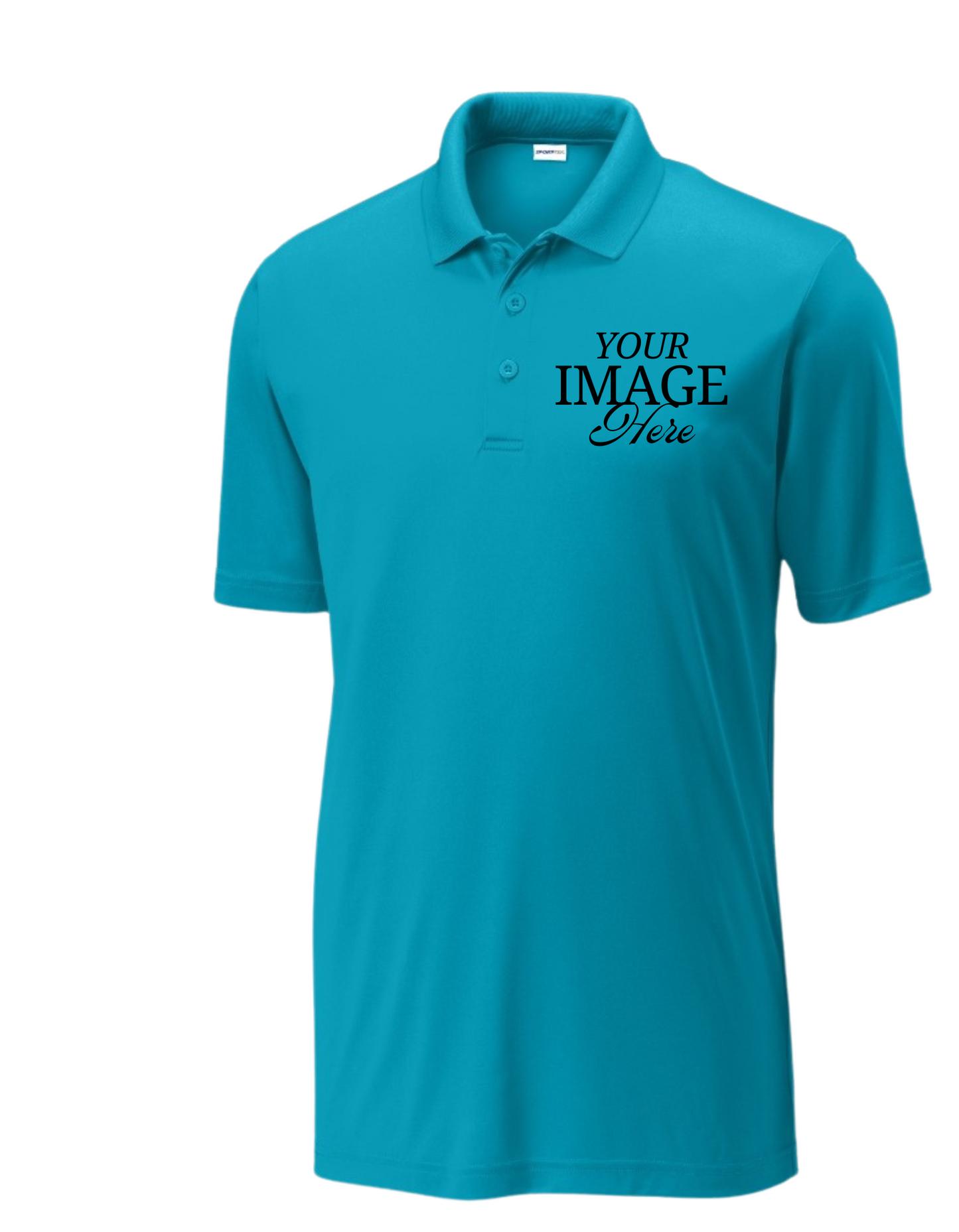 Print-On-Demand Dri Fit Competitor Polo (100% Polyester) Short Sleeve