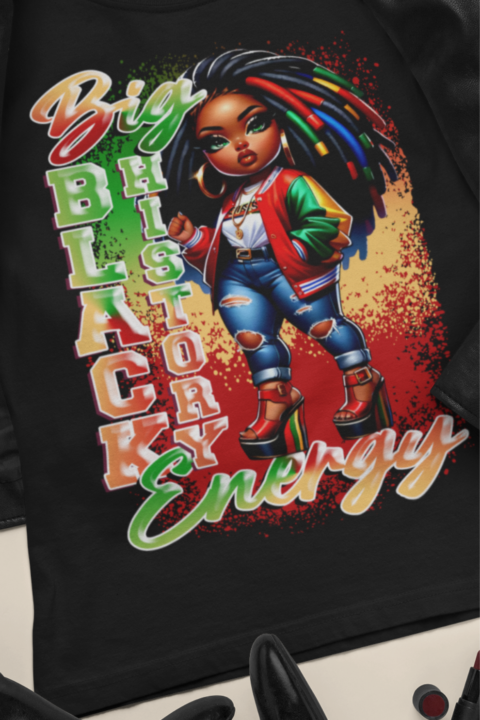 Big Black History Energy T-Shirt