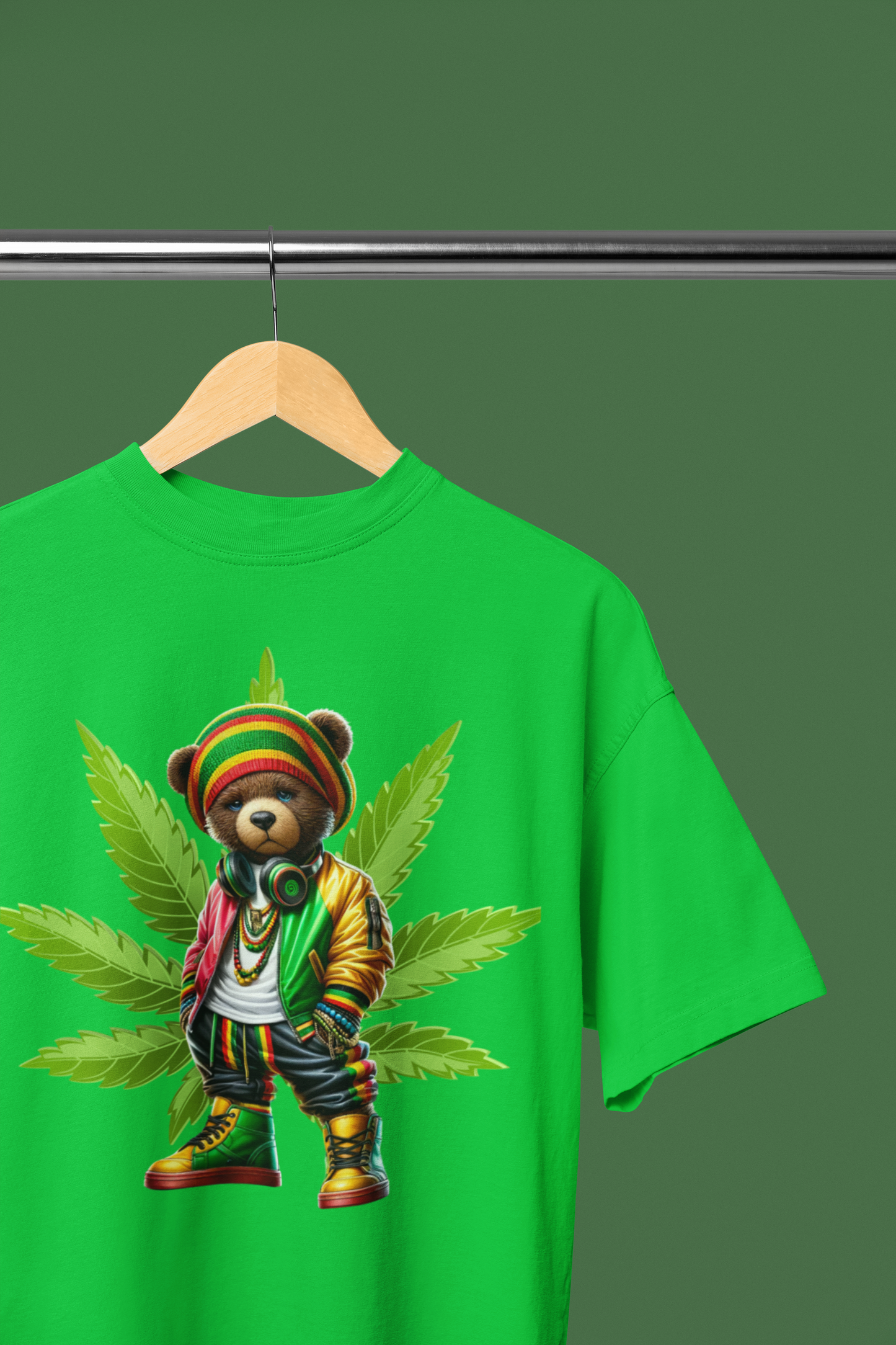 Rasta Bear T-shirt