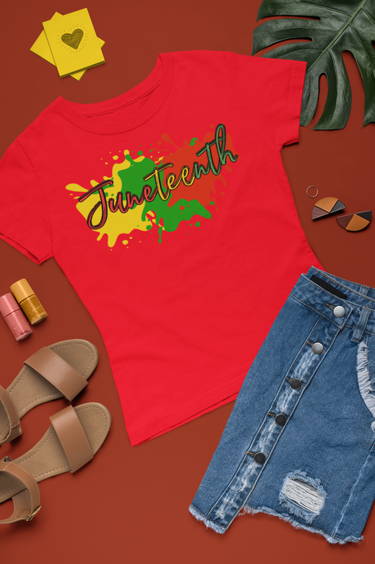 Juneteenth Paint T-Shirt