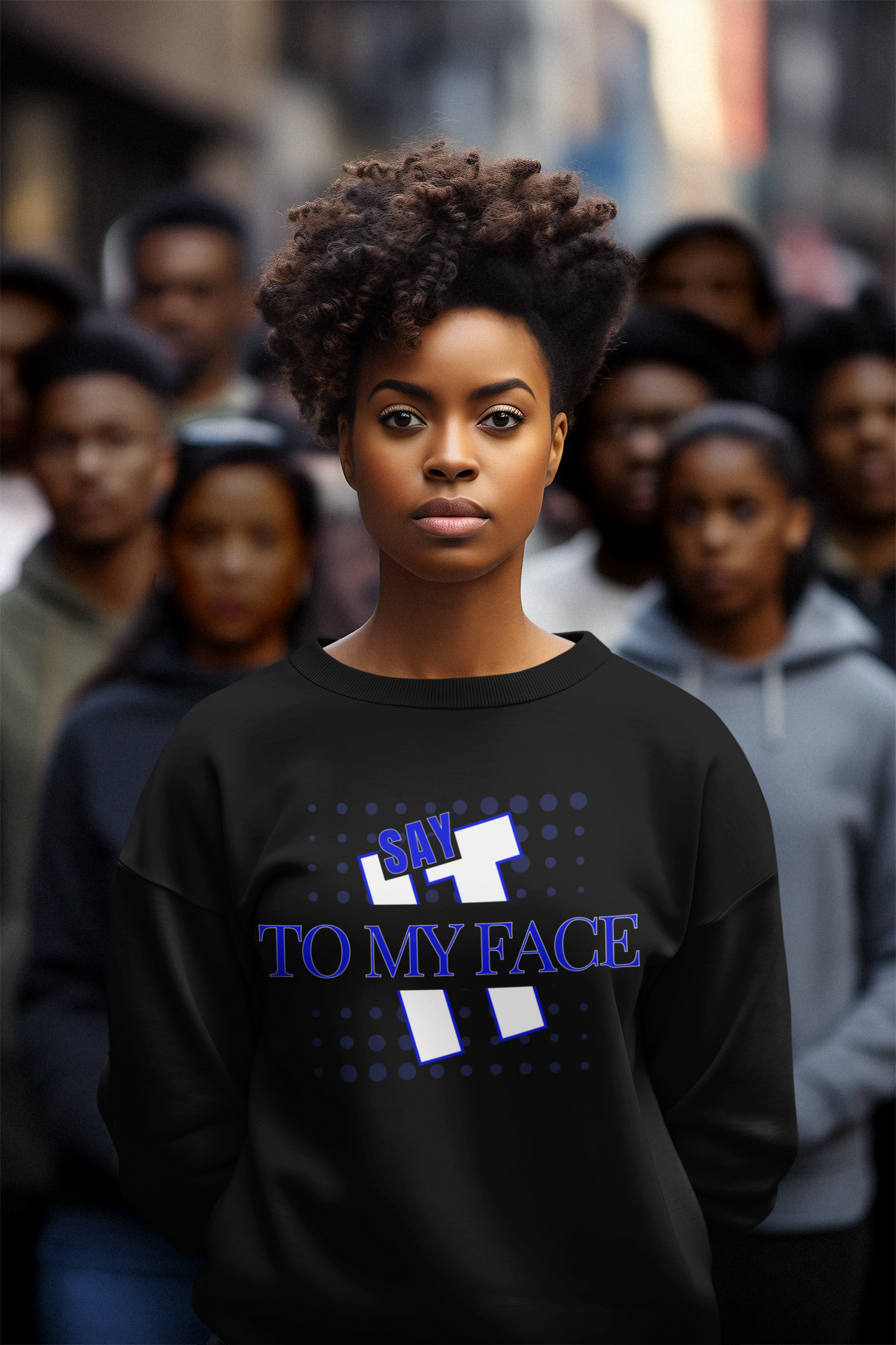 Say it to my face T-shirt