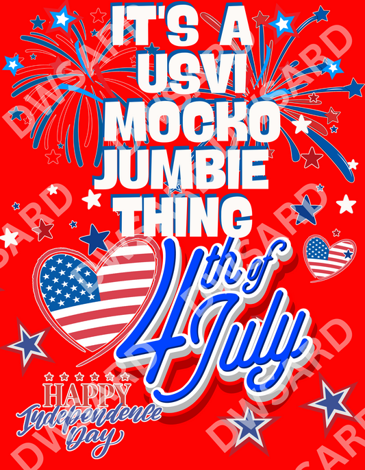 Mocko Jumbie 4th of July Celebration T-shirts