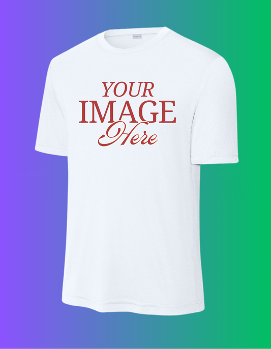 Print-On-Demand Dri Fit T-Shirts (100% Polyester) Short Sleeve