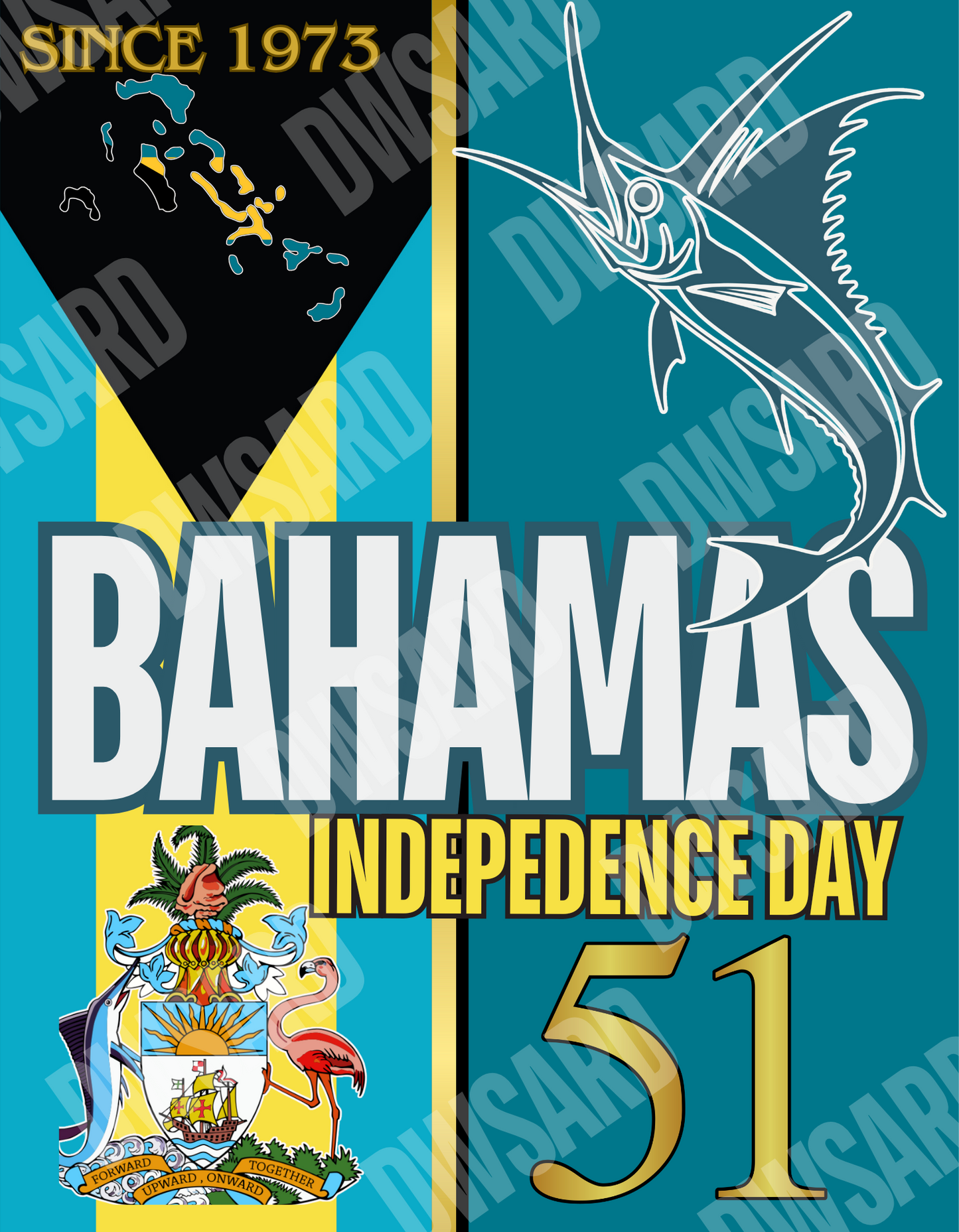 51st Bahamas Independence Day T-Shirt