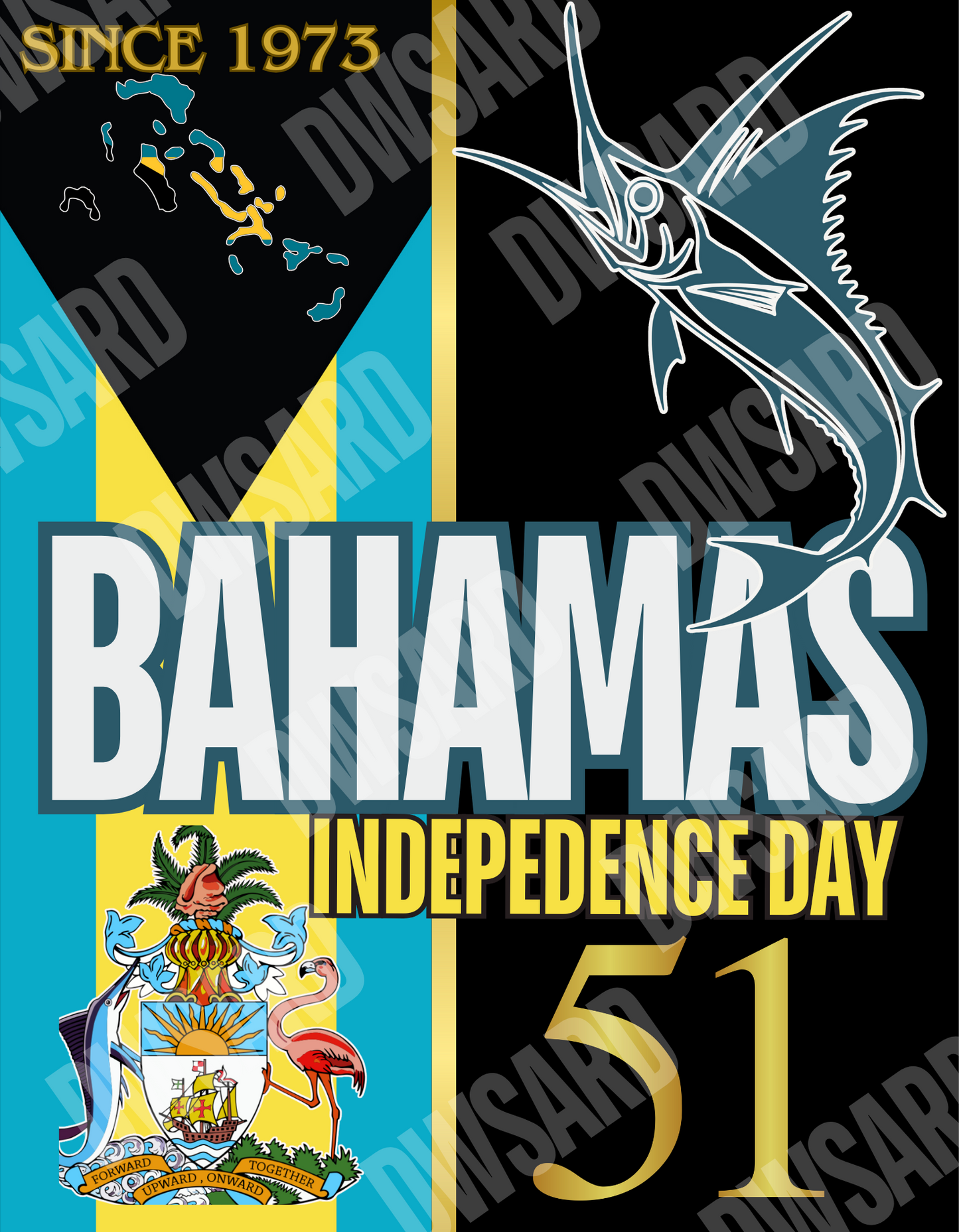 51st Bahamas Independence Day T-Shirt