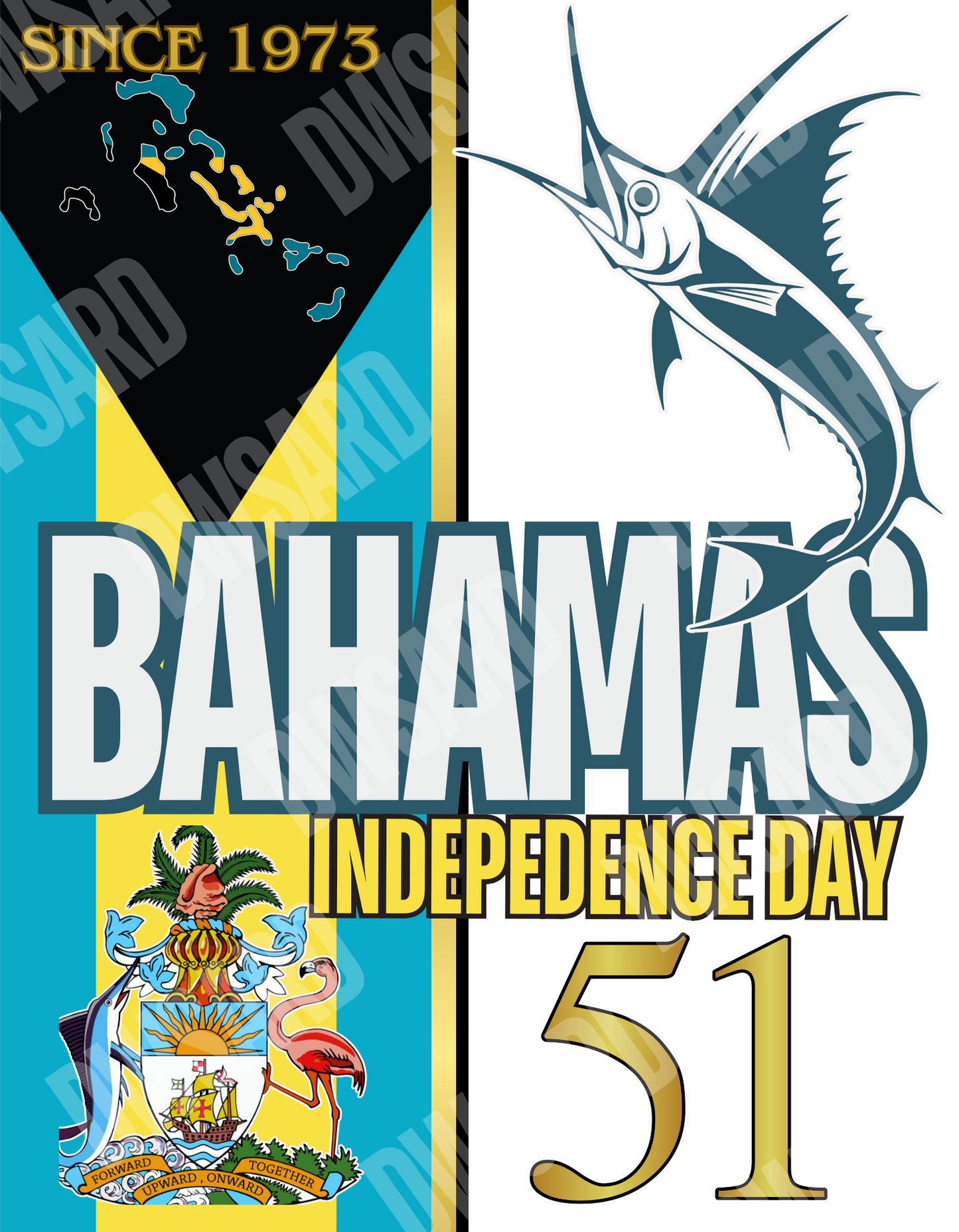 51st Bahamas Independence Day T-Shirt