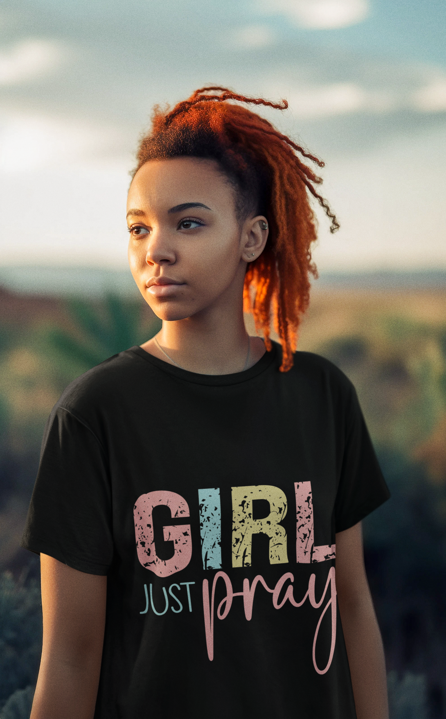 Girl Just Pray T-shirt