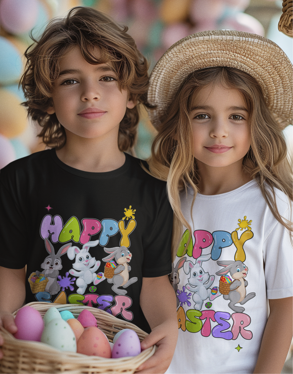 Happy Easter Youth T-shirts