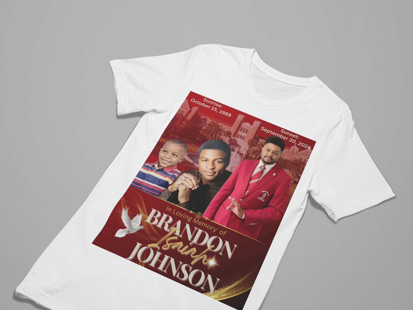 Mr. Brandon I. Johnson Memorial T-shirt