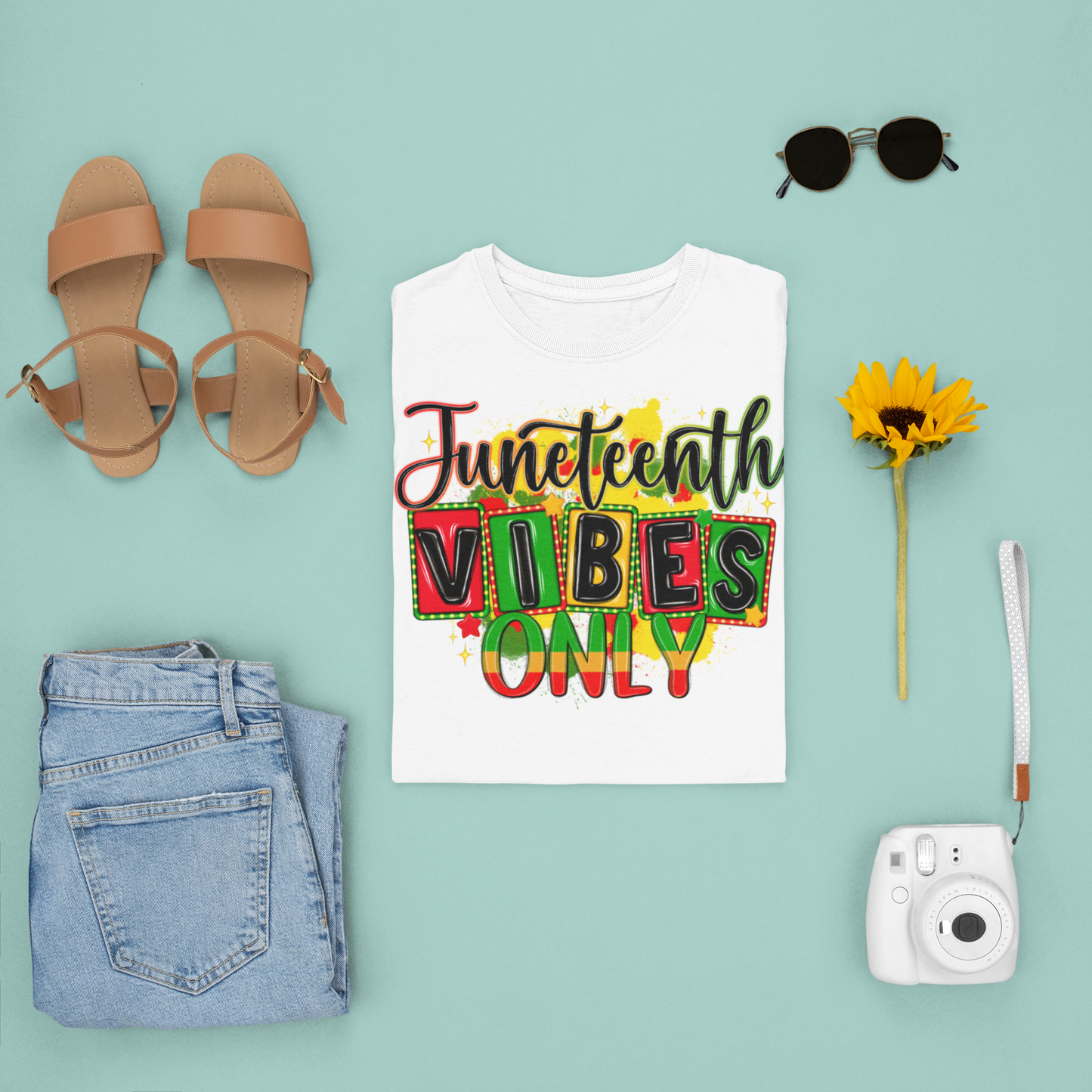 Juneteenth Vibes Only T-Shirt