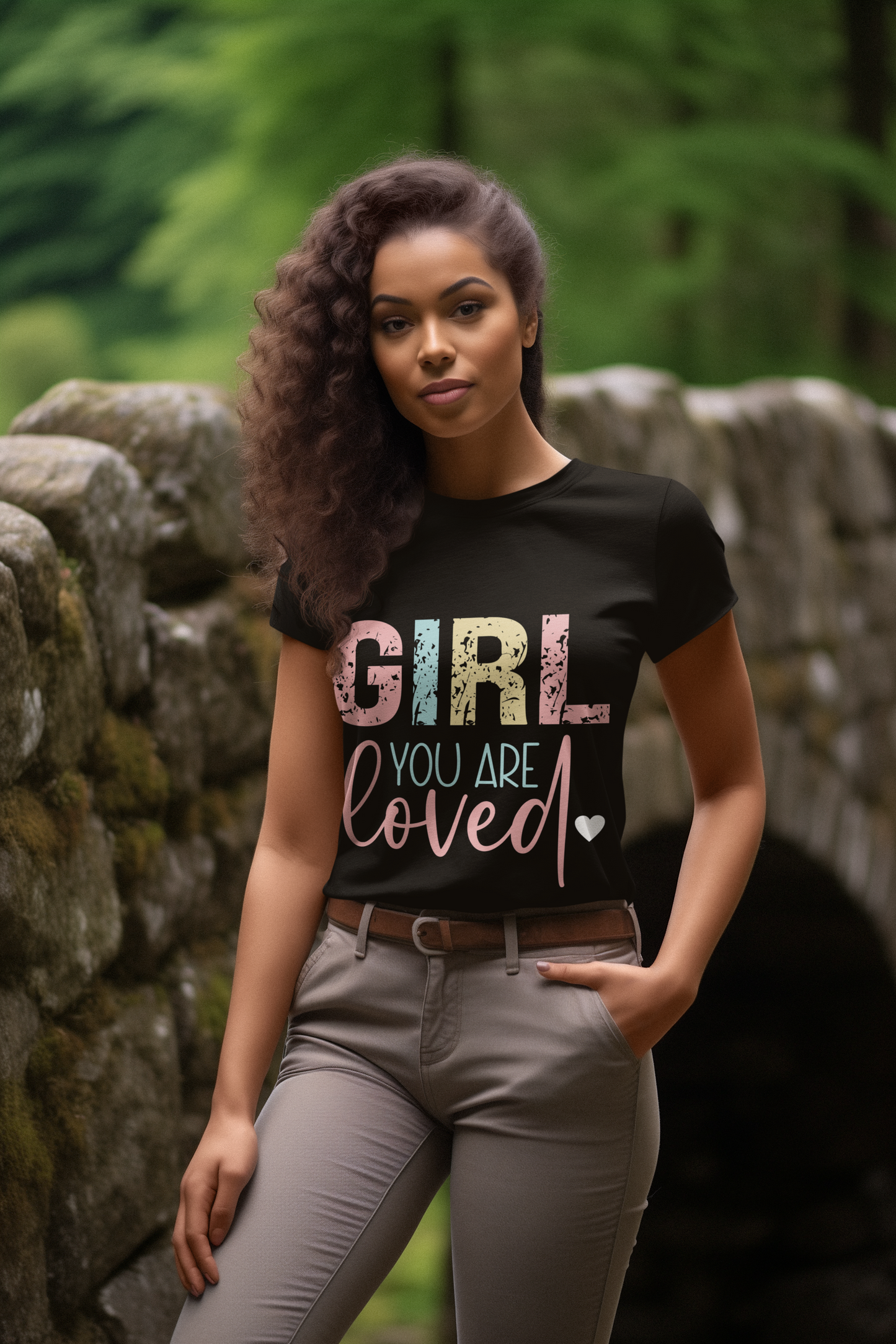 Girl You Are Loved T-shirt